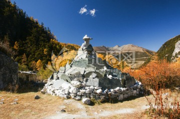 四川稻城亚丁的风景