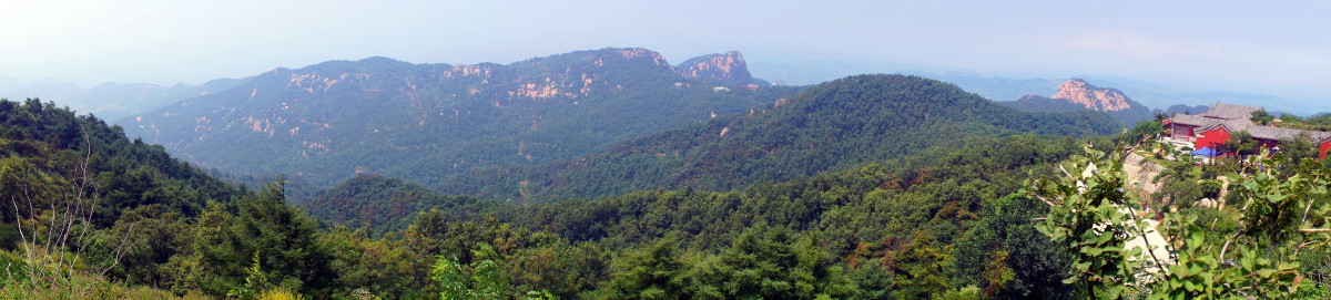 沂山狮子崮 歪头崮 全景