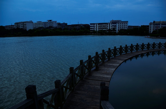 黄昏 夜景