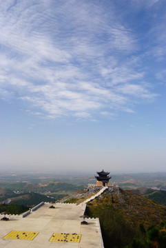 白兆山鼓楼 棋盘博弈