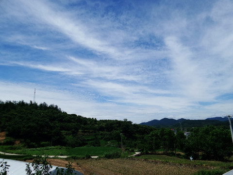 山区风景山区空气