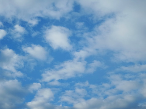 蓝天白云背景