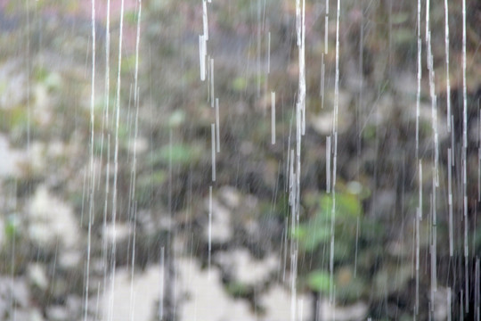 下雨了