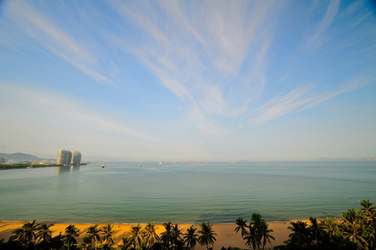 三亚湾凤凰岛海景