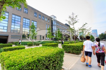 北京大学校园风光北大李兆基楼