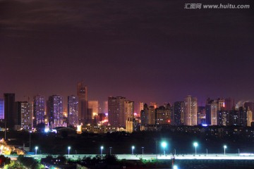 石家庄市高新区夜景