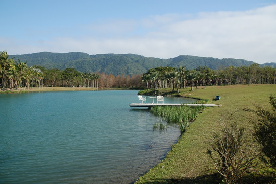 台湾云山水景观