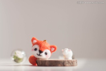 羊毛毡小狐狸