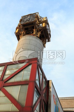 北京西站候车楼塔钟