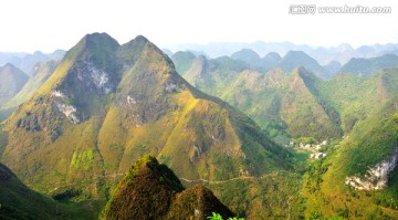 广西大化七百弄风景