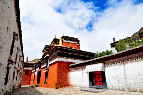 西藏旅游 西藏符号 喇嘛庙