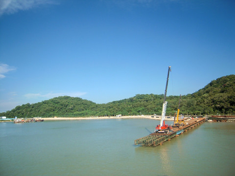 珠海野狸岛西面风景