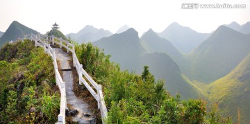 广西大化七百弄风景