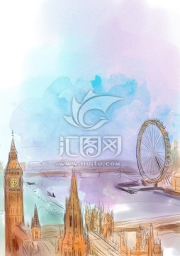 英國手繪插畫