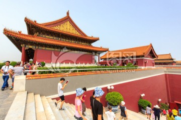 首都风光北京天安门城楼