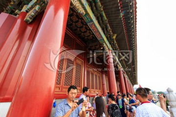 首都风光北京天安门城楼