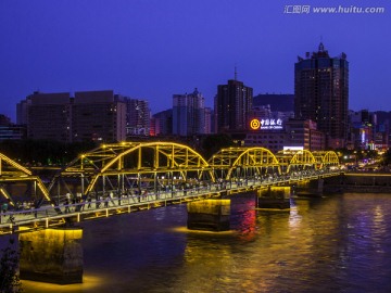 中山桥 夜景