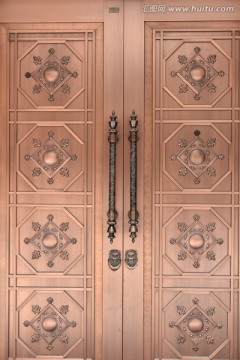 铜质工艺门
