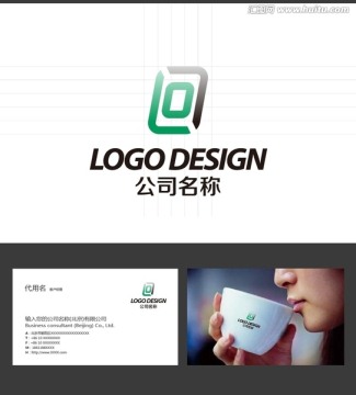 O字母LOGO标志设计