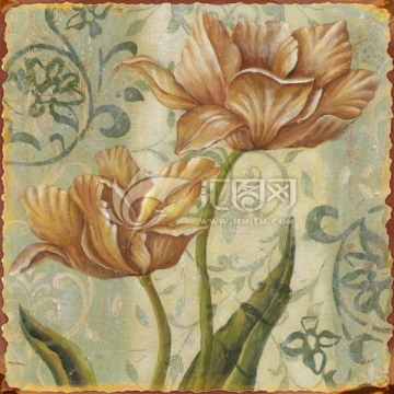 歐美懷舊花卉