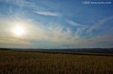 张北草原天路风光