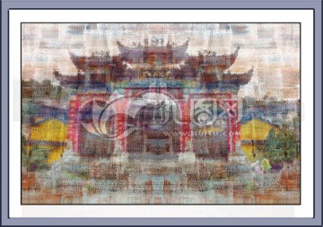 風(fēng)景裝飾畫
