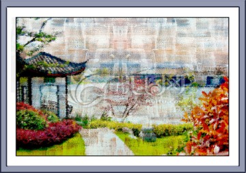 風(fēng)景裝飾畫