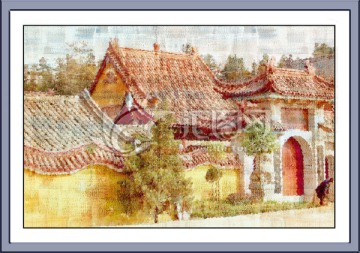 風(fēng)景裝飾畫(huà)
