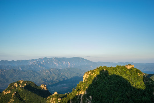 板厂峪长城 夏天 天空