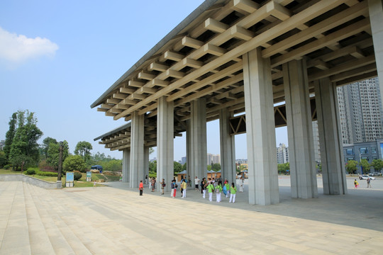 斗拱建筑 牌坊 门楼