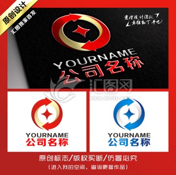 金融投資理財(cái)股票LOGO