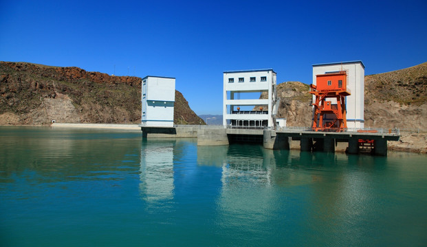 阔克苏大峡谷 水电站