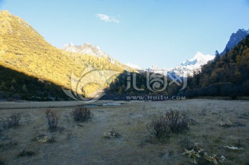 四川稻城亚丁的风景