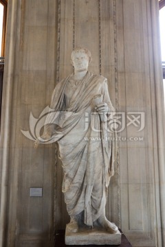 法国卢浮宫雕塑 男性雕塑