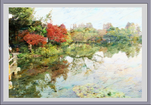 風(fēng)景裝飾畫