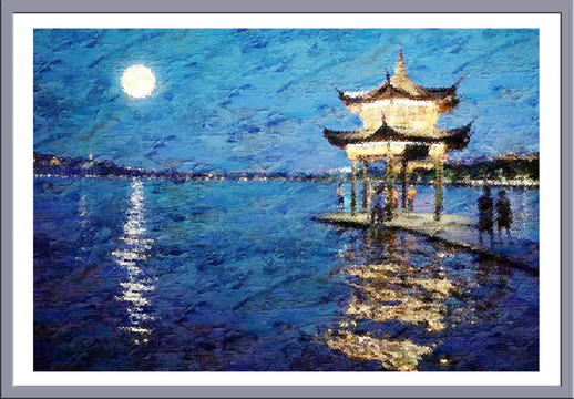 風(fēng)景裝飾畫