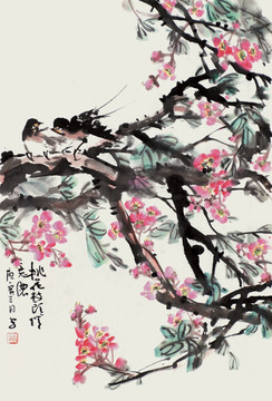 國畫花鳥（未分層）