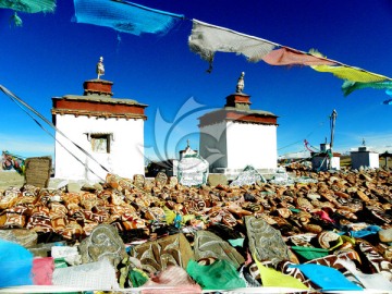 西藏风光 吉乌寺