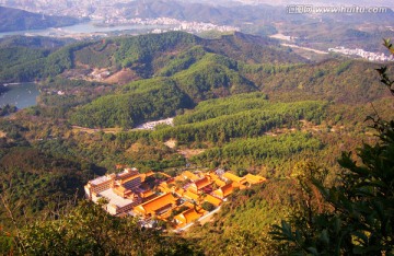 鸟瞰弘法寺