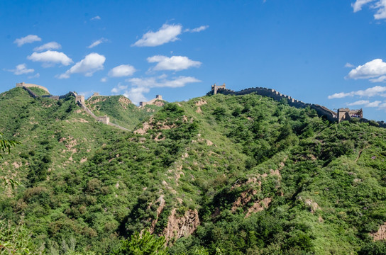 金山岭长城 金山独秀