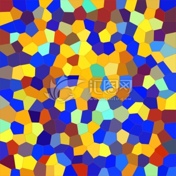 多彩染色玻璃 不分層