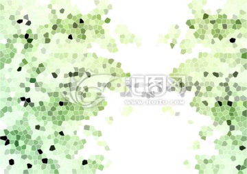 淡綠玻璃紋