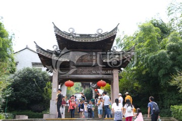 门匾 鸡鸣村