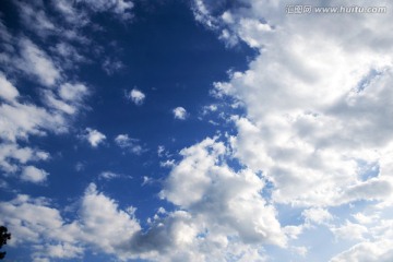 蔚蓝天空 天空云朵