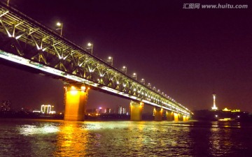 武昌长江大桥 夜景