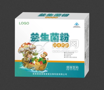 益生菌（平面圖）