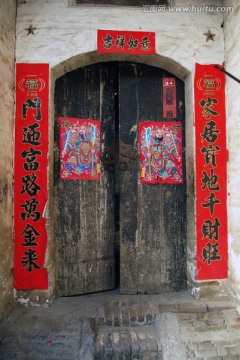 传统木门