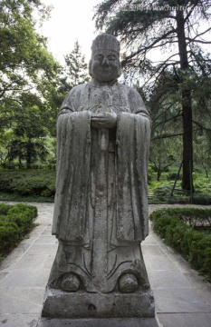 明孝陵神道 人物雕像