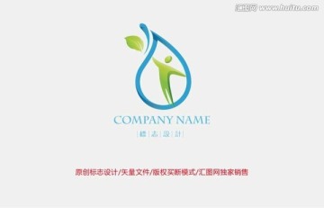 水滴logo标志