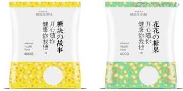 糖果包裝（矢量分層效果圖）